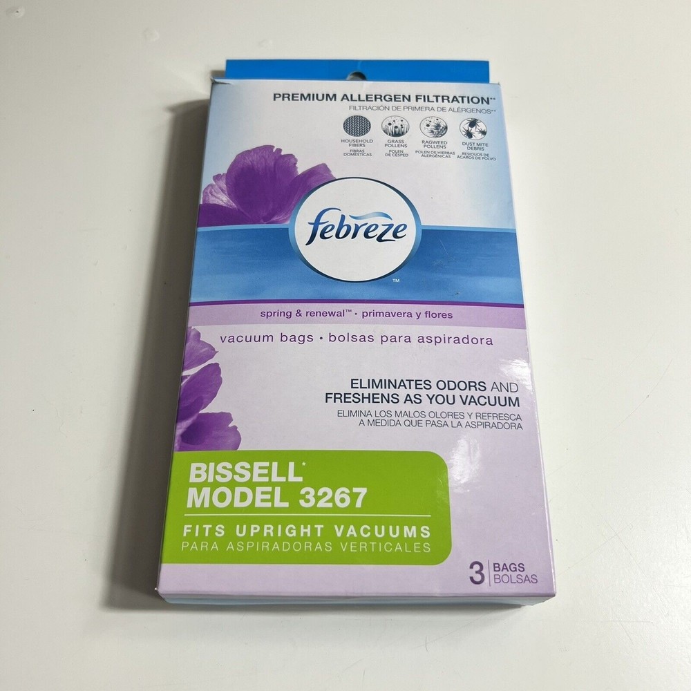 Febreze BISSELL Model 3267 Vacuum Bags 3 Count